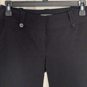 Black dress pants- low cut S